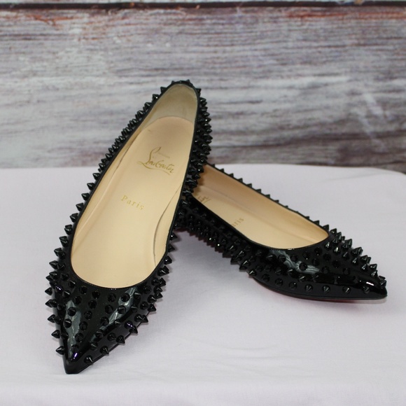 Christian Louboutin Shoes - Christian Louboutin Patent Leather Flats